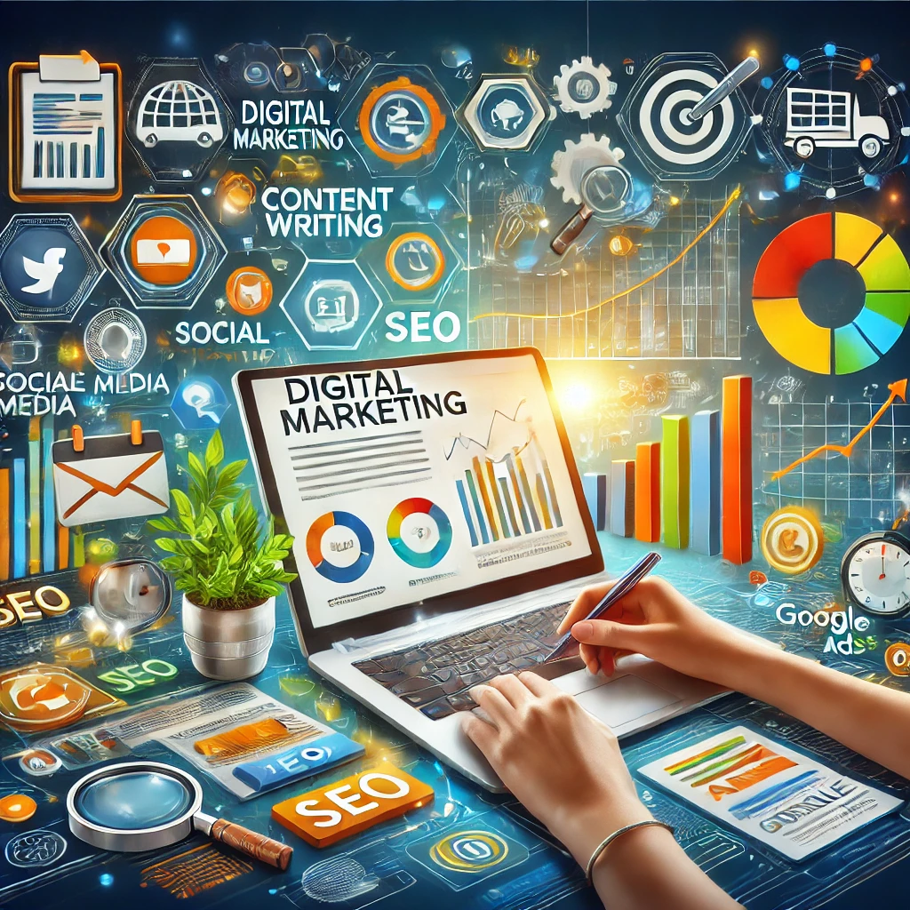 Boost Your Online Visibility with SEO, Digital Marketing, and Content Writing Services